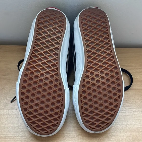 Vans Off The Wall High Top Black Suede Skateboard Shoes 500714 - Picture 8 of 14